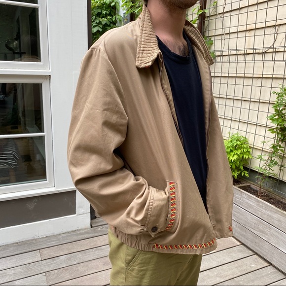 Opening Ceremony x Pendleton Khaki Jacket w Trim - Picture 1 of 16